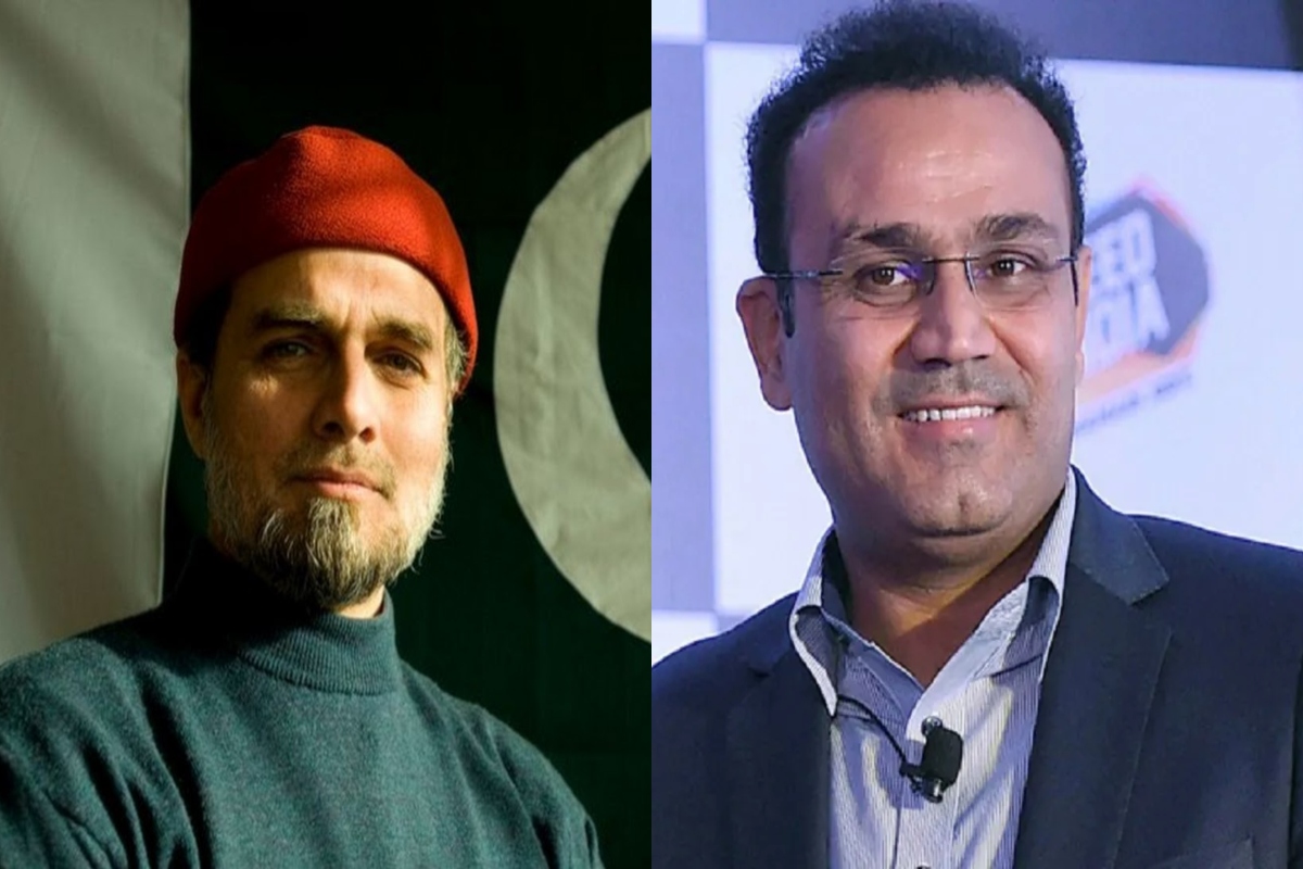 Virender Sehwag trolls Pakistani political commentator as he mistakes Ashish Nehra for Neeraj Chopra