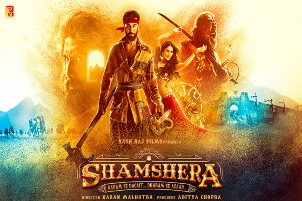 Shamshera Official Trailer starring Ranbir Kapoor, Sanjay Dutt, Vaani  Kapoor - Bollywood Dhamaka