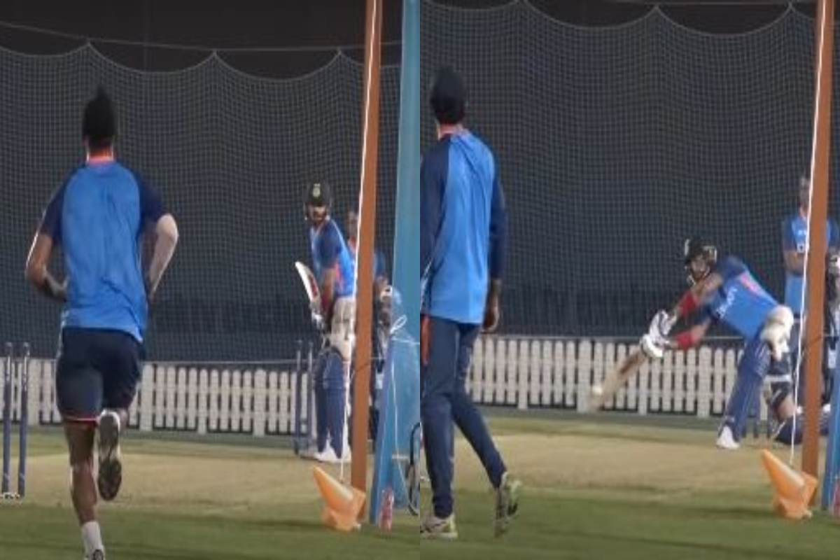 Asia Cup 2022: Virat Kohli takes on Ashwin, Jadeja, Chahal in nets while Arshdeep bowls well (VIDEO)