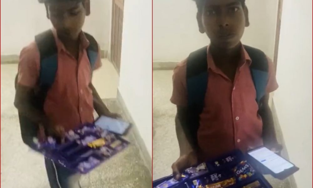 7-year-old school boy turns Zomato delivery agent after father’s accident, viral VIDEO gets netizens teary eyed