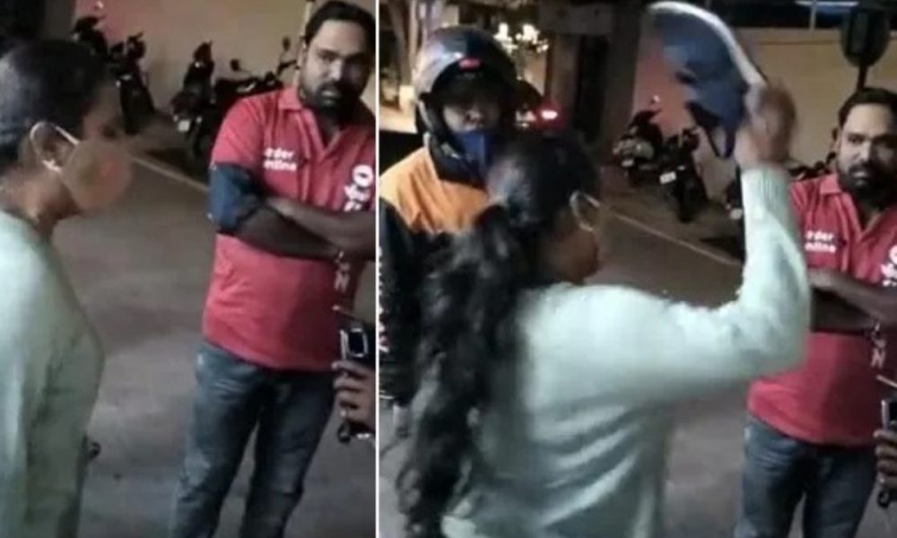 Woman mercilessly thrashes Zomato’s delivery boy with slippers, VIDEO leaves internet fuming