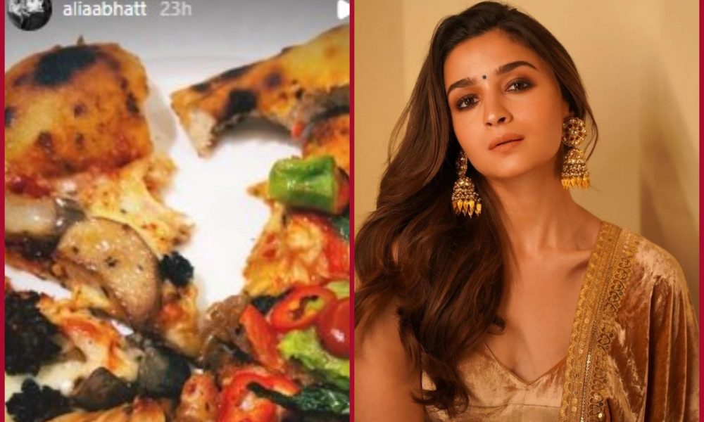 Instagram: Alia Bhatt enjoys yummy pizza during pregnancy, thanks Shilpa Shetty for sending