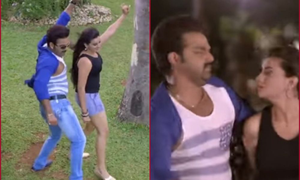 Pawan Singh and Akshara Singh’s sensational dance ‘Dolha Patti’ going viral online (Watch Video)