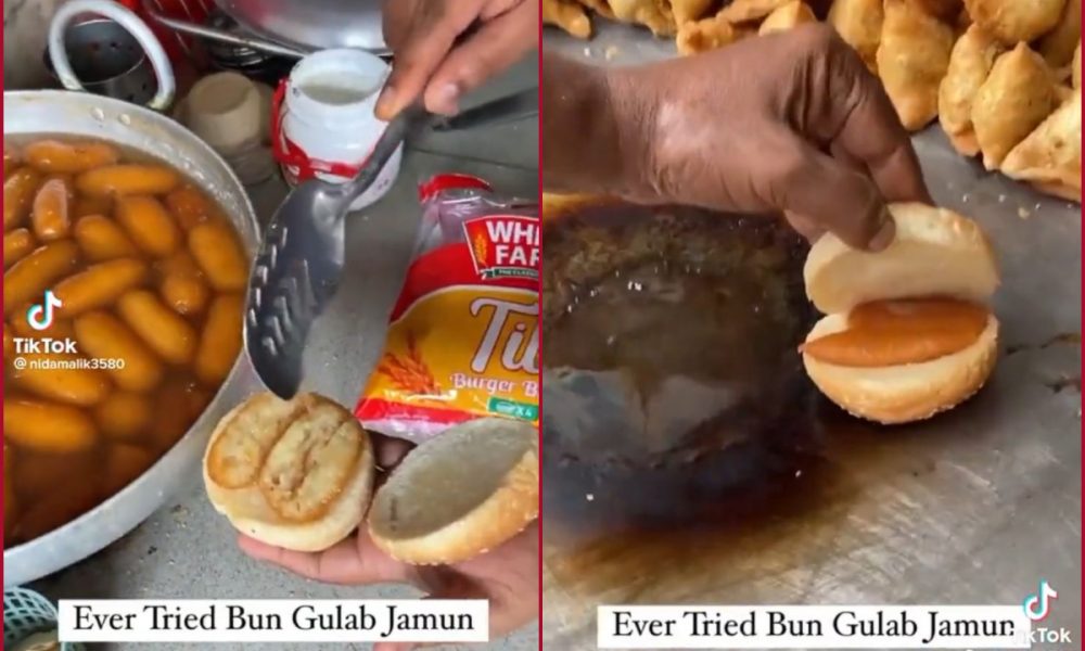 Watch Video: Now it is time for gulab jamun burger; here’s what netizens have to say