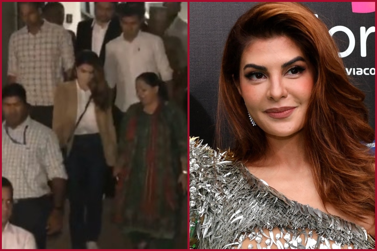 Actor Jacqueline Fernandez leaves EoW Delhi office, quizzed several hours in extortion case (VIDEO)
