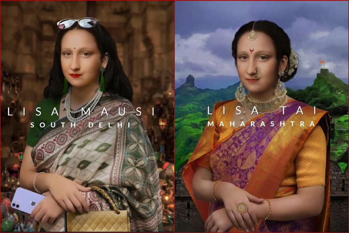 What if Mona Lisa was portrayed in different states of India? Twitter users  hilarious depiction of famous painting goes viral
