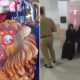 Muslim women vandalise Durga idol