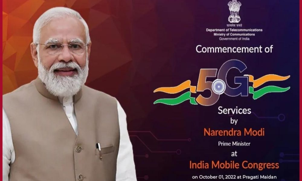PM Modi to launch 5G services in India on October 1
