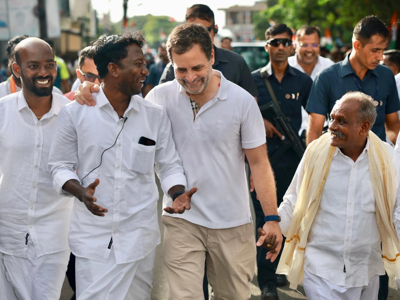 Rahul Gandhi’s Burberry T-shirt in Padyatra draws BJP’s attention, latter claims Rs 41,000 attire