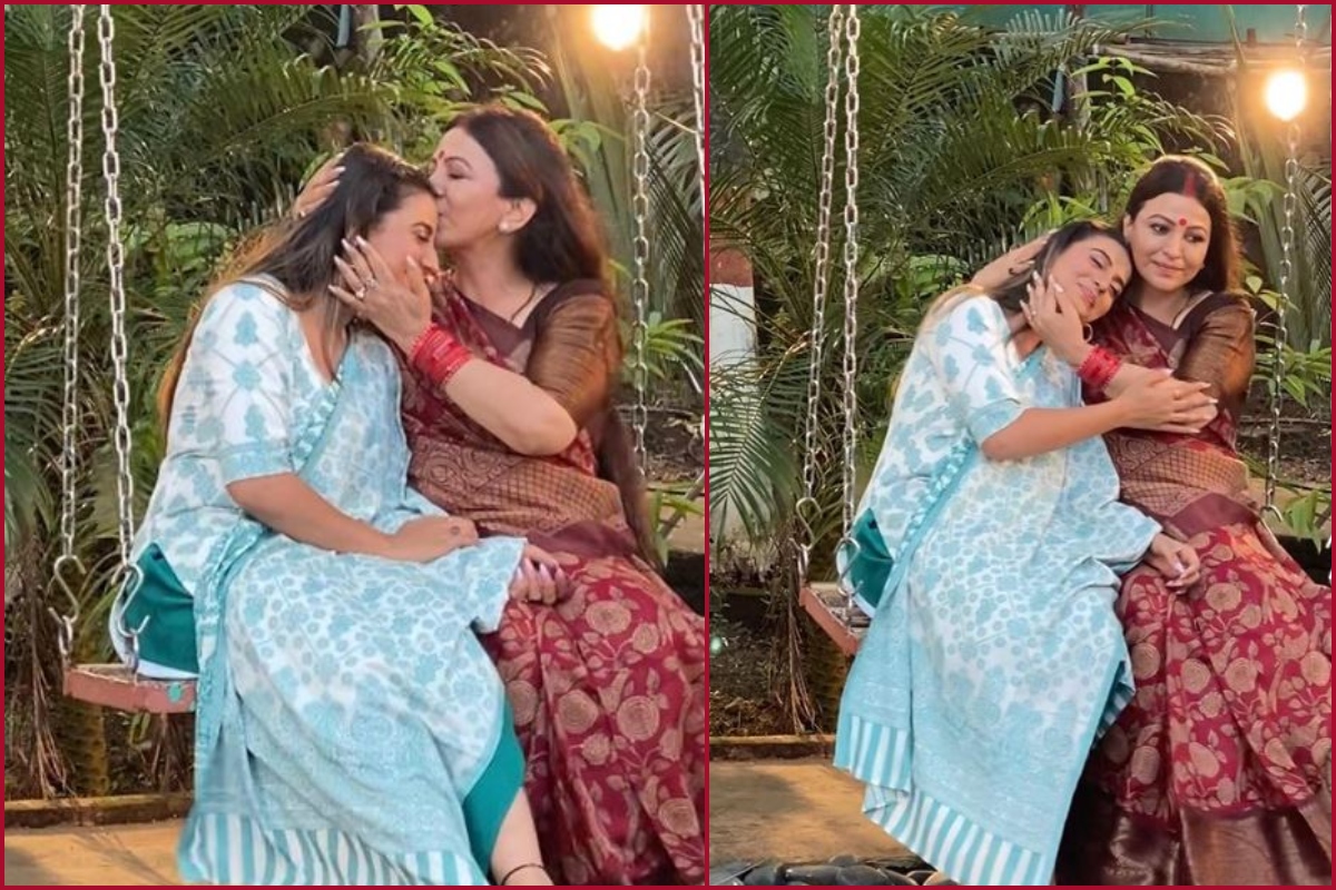 Bhojpuri actress Akshara Singh shares adorable pics with mother Neelam Singh on Day 1 of Shardiya Navratri