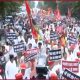 Samajwadi Party takes out march against UP govt, security tight in Lucknow