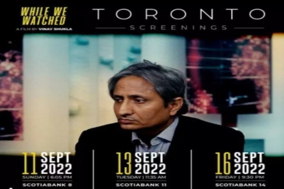 ‘While We Watched’: Documentary on Ravish Kumar explores independent reporting at Toronto International Film Festival
