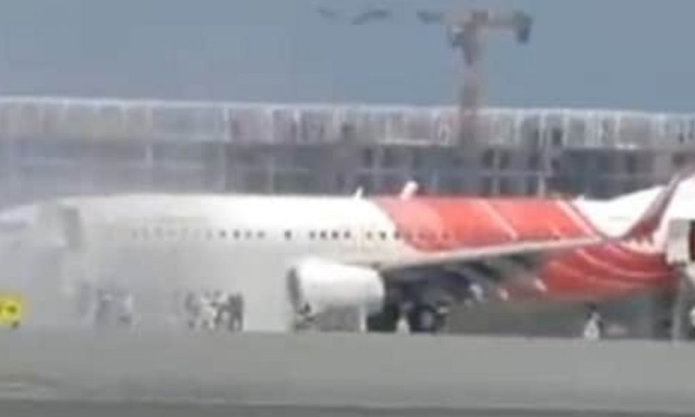 Muscat: Air India flight catches fire, all passengers evacuated [WATCH]