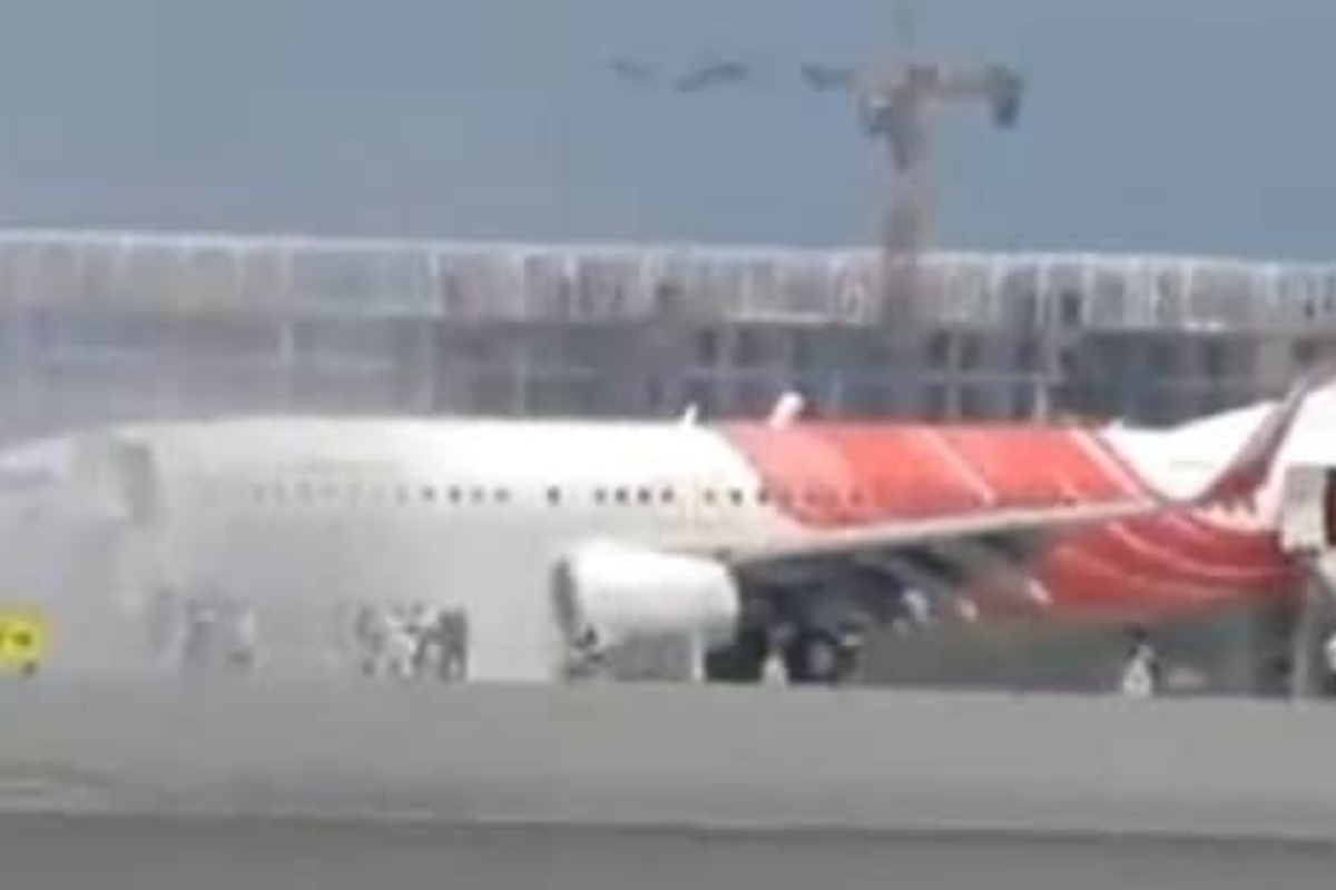 Muscat: Air India flight catches fire, all passengers evacuated [WATCH]