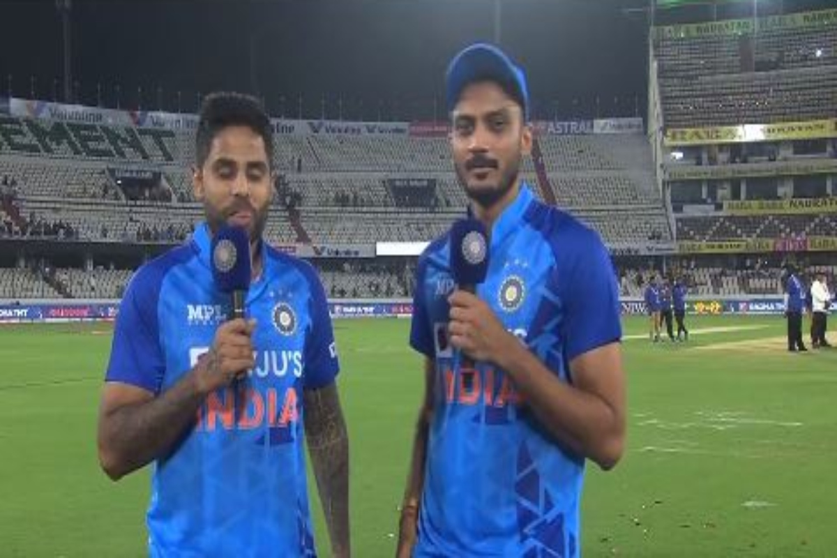 Axar Patel interviews Suryakumar Yadav after win, Surya shares breathtaking pre-match story