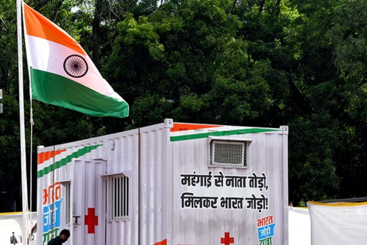 For Congress’ Bharat Jodo Yatra, Rahul Gandhi has private AC container to himself, others to share 2-12 beds [SEE PICS]