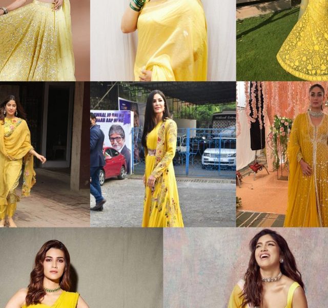 Navratri Day 4: Wear ‘Yellow Ethnic’ dresses inspired by Bollywood divas