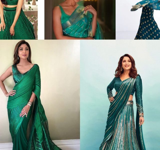 Navratri Day 5: Wear Green ethnic inspired by Bollywood divas