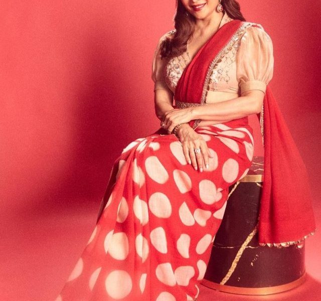 The queen of expressions from the 90’s, Madhuri Dixit