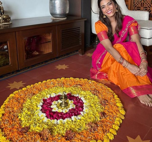 A sneak peak at Malavika Mohanan’s Onam celebration