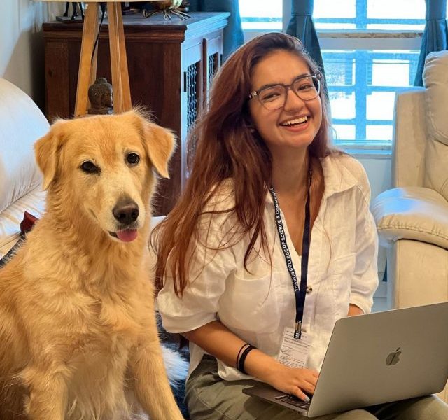 Anushka Sen shares an adorable picture with her pet ‘Angel’