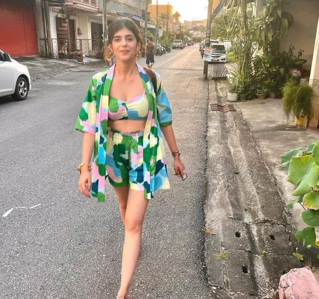 Sanjana Sanghi explores Thailand in corset cropped top