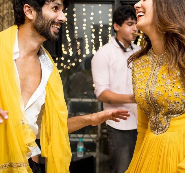 Beautiful couple of bollywood town, Mira and Shahid