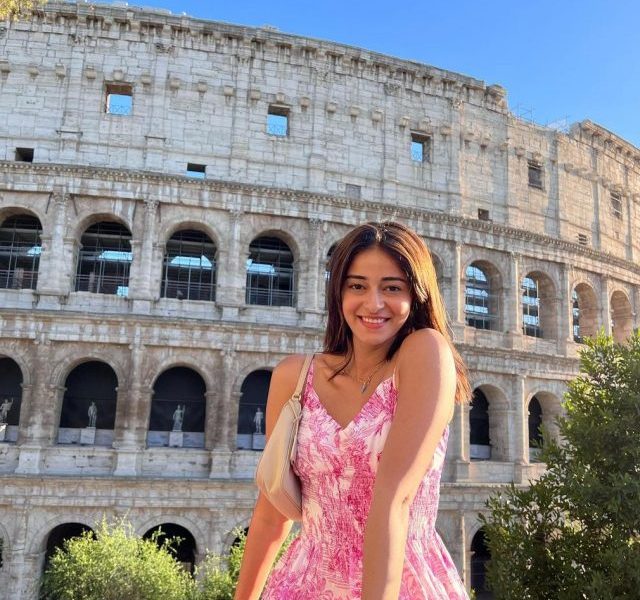 Ananya Panaday gives a tour of Rome as she share pictures from her vacation diaries