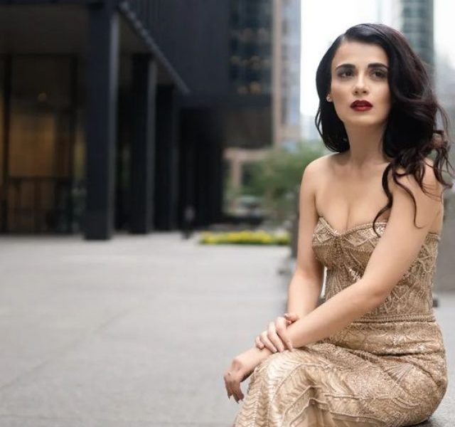 Radhika Madaan sparkles in golden gown