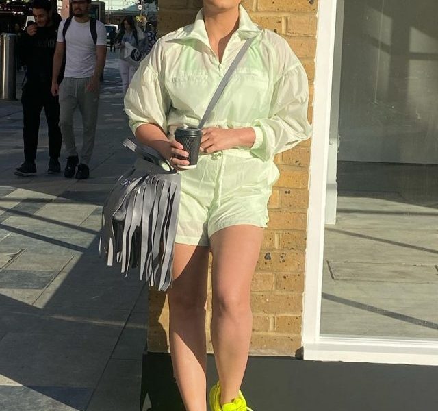 Huma Qureshi’s vacation pictures in pastel green play suit are hard to resist