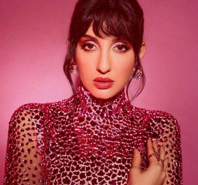 A glitzy queen in a glitzy outfit: Nora Fatehi