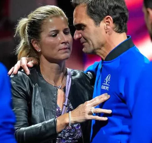 Federer’s final moments on field, emotions run high (PICS)