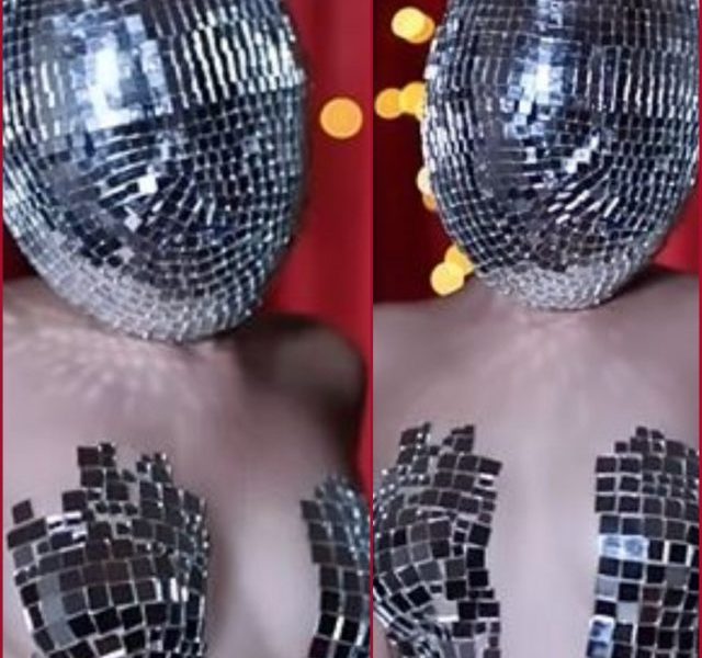 Urfi Javed Goes Topless-Uses  Mirror Pasties