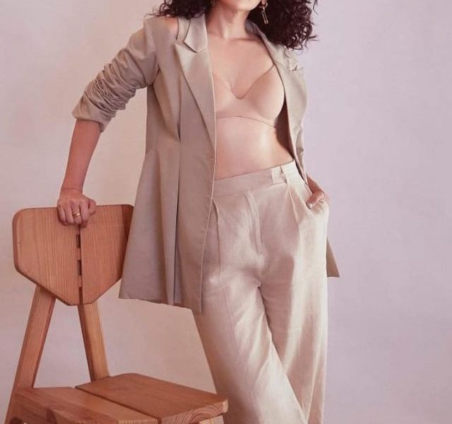 10 times, acing the look with a blazer: Taapsee Pannu