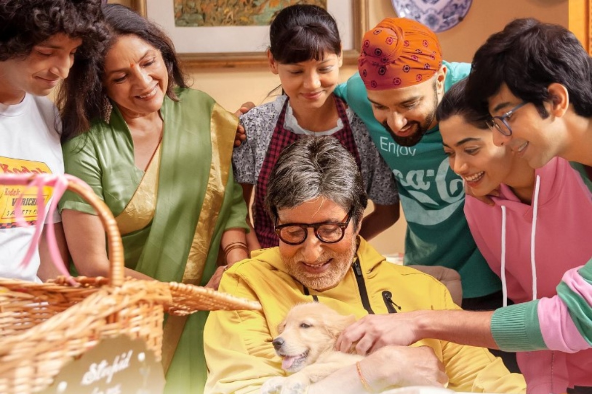 Watch Rashmika Mandanna’s surprised response to her on-screen father Amitabh Bachchan’s promotional video