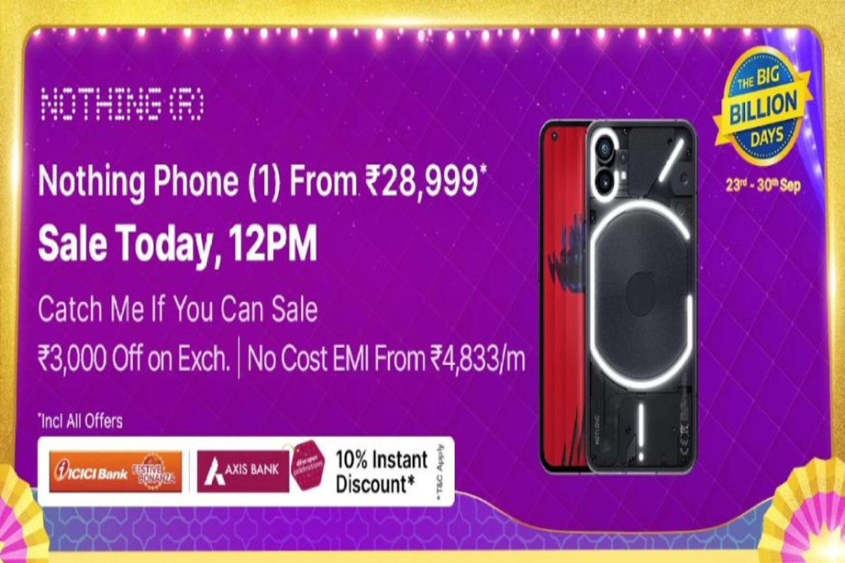 flipkart nothing phone 1 sale