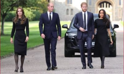 Prince William, Kate Middleton, Prince Harry and Meghan Markle reunite following Queen's demise