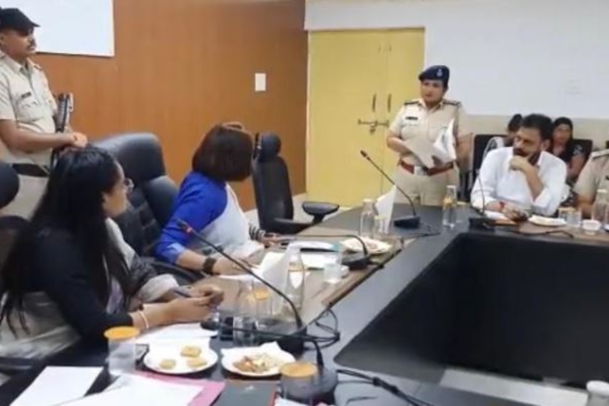 “Get Out”: Heated argument between Haryana women’s panel chief and woman cop takes ugly turn [WATCH]