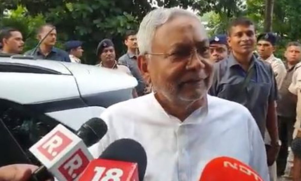 Bihar CM Nitish Kumar confirms his meeting with poll strategist Prashant Kishor in Patna