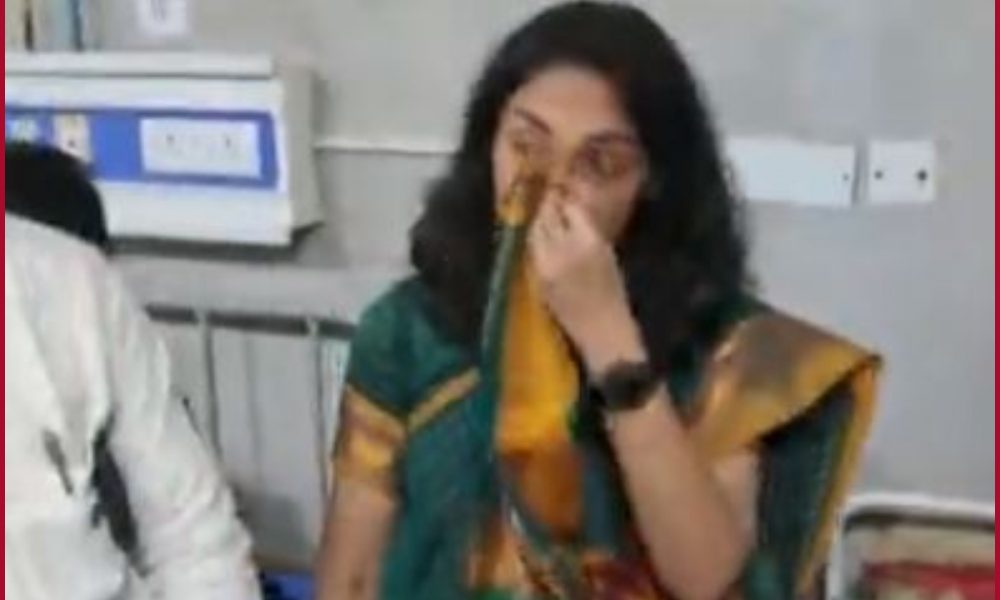 “Isko kuchh zarurat hai na…”: IAS Dr Roshan Jacob breaks down after seeing injured child in bus-truck collision (VIDEO)