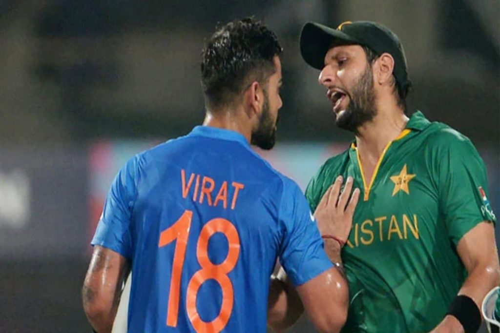 shahid afridi and kohli