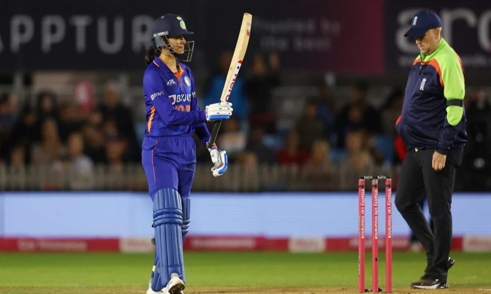 IND-W v ENG-W 2nd T20I: Smriti Mandhana smashes 79* off 53 as India levels series at 1-1