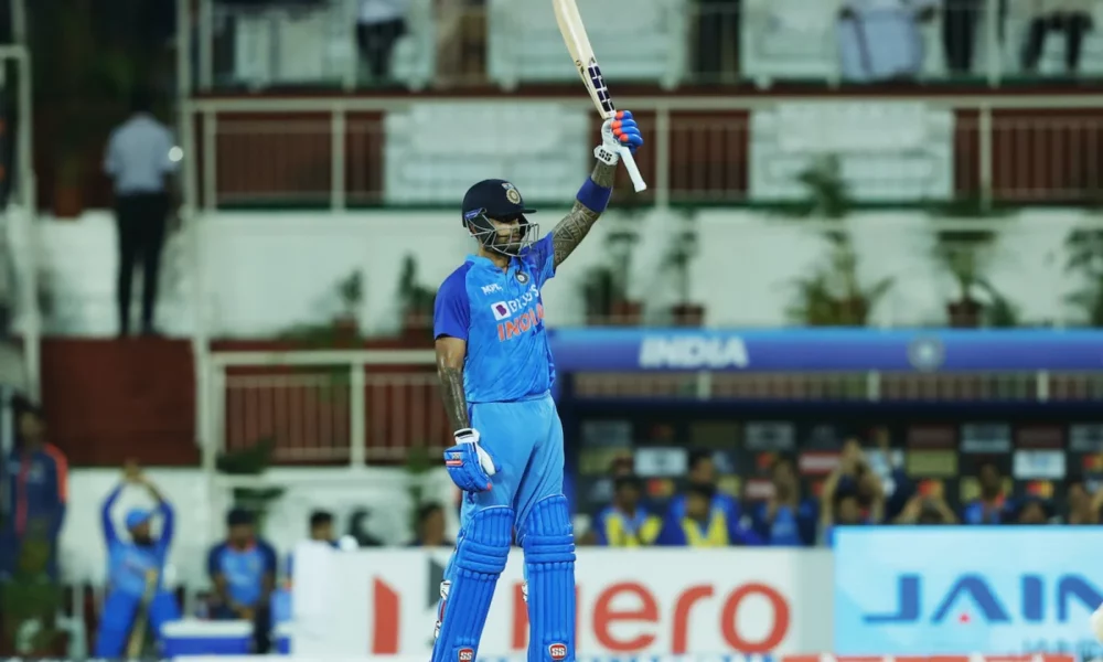 Suryakumar Yadav becomes India’s leading T20I run-scorer in a calendar year