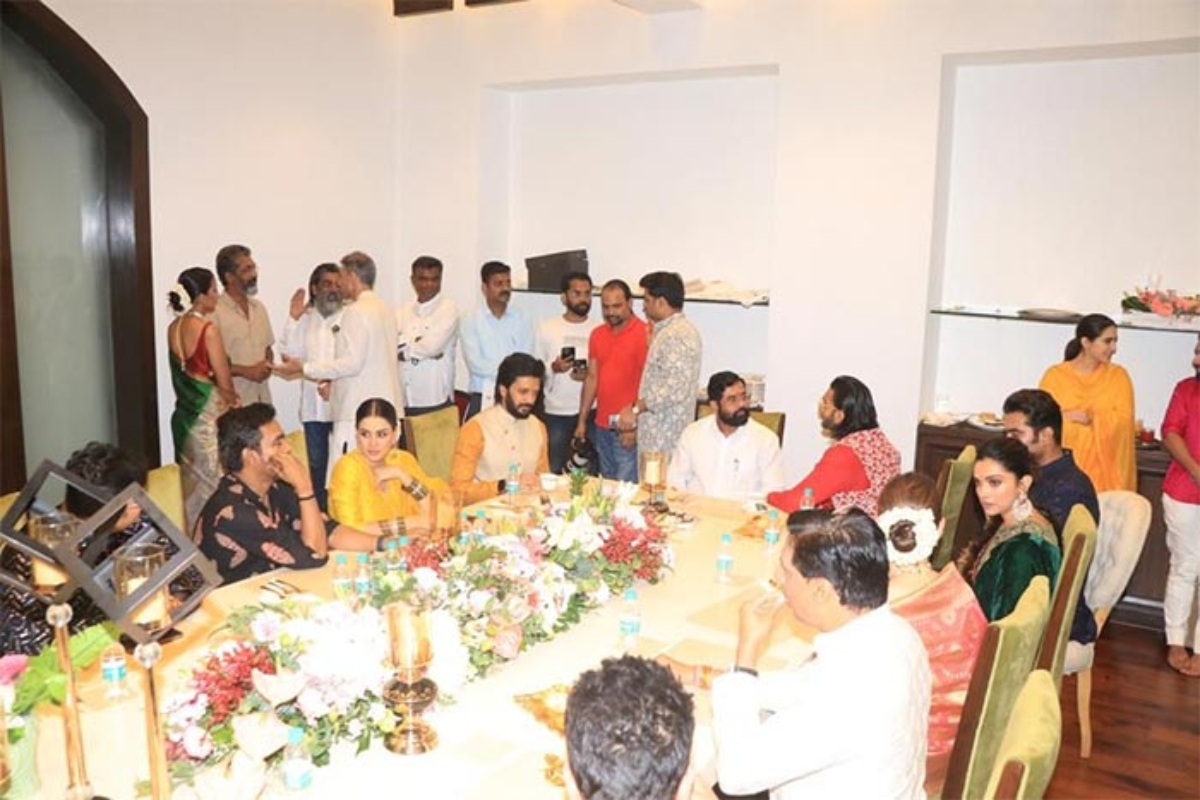 Bollywood celebrities celebrates Ganesh Chaturthi at Eknath Shinde’s residence