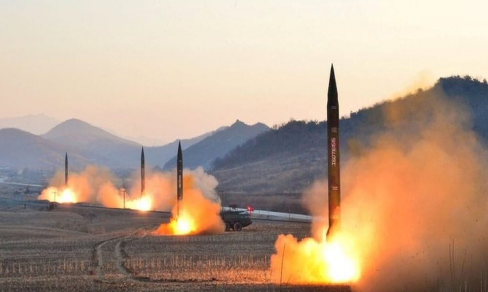 North Korea fires suspected ballistic missile, projectile falls outside Japan’s economic zone