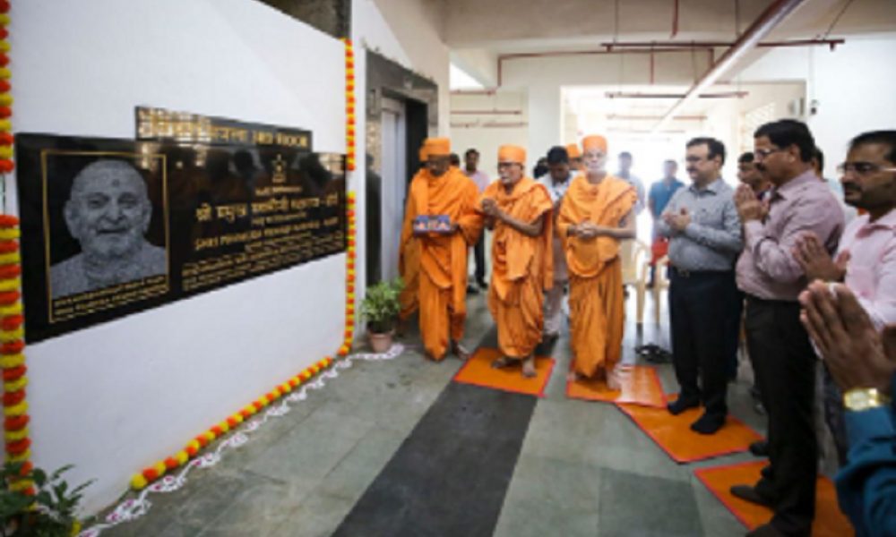 BAPS donated 2,000 hospital beds in Nashik, now named after Pramukh Swami Maharaj & Mahant Swami Maharaj