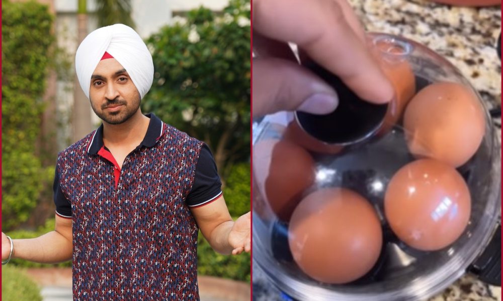 Breakfast tips from Diljit Dosanjh: Bollywood actor abandons ordinary way to boil eggs and prepare oats
