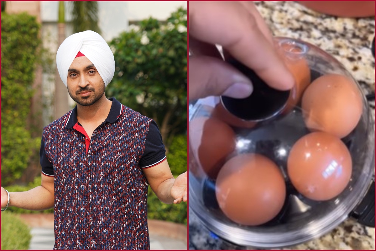 Breakfast tips from Diljit Dosanjh: Bollywood actor abandons ordinary way to boil eggs and prepare oats