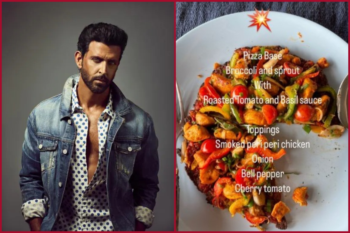 Healthy homemade pizza: Hrithik Roshan shares secret recipe from his kitchen on Insta