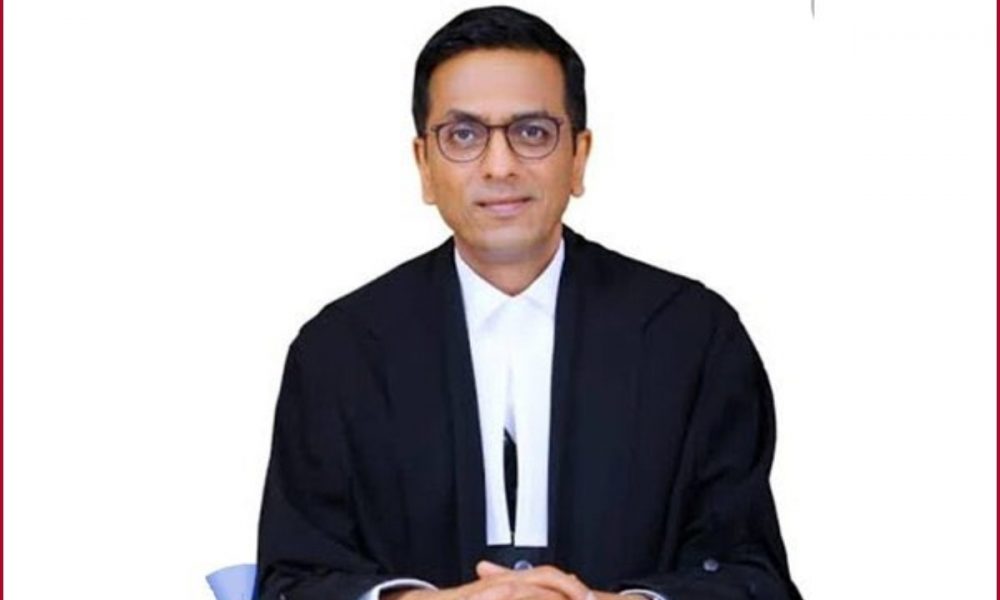 CJI Lalit recommends Justice Chandrachud’s name as next CJI